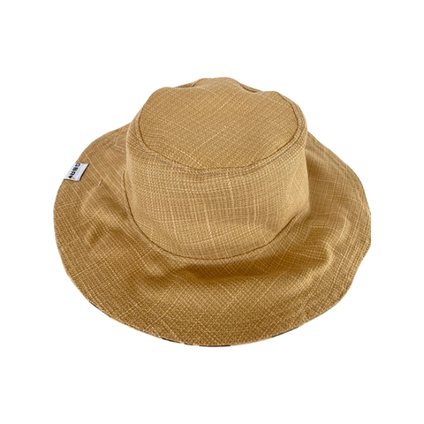 Wide Brim Bucket Hat -Lg