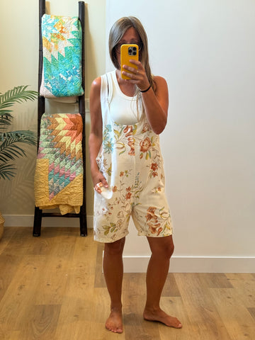 Overall Shorts - small (front & back different)