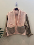 Light Jacket - Lg (Linen sleeves)