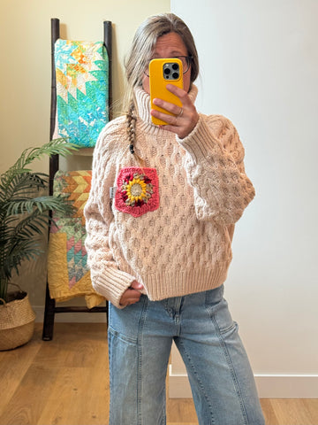 Crochet Knit - med/Lg