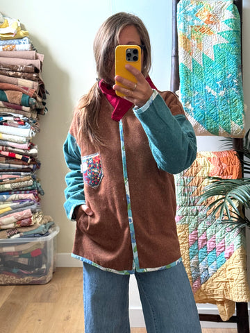 Blanket Coat - small (wool mix)