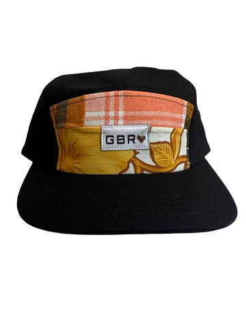 5 panel - black