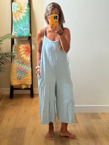 Epic Romper - fits Lg (linen blend)