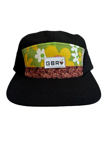 5 panel - black