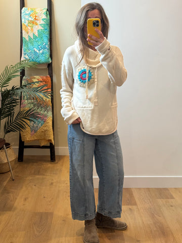 Crochet Sweatshirt - med