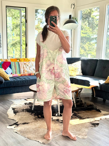 Overall Shorts - med