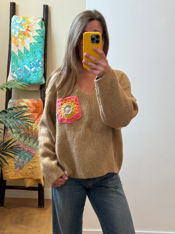 Crochet Knit - Lg/XL