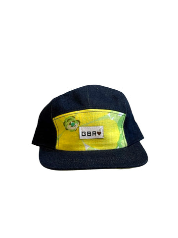 5 panel - dark denim