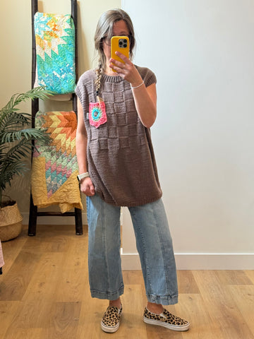 Crochet Knit - Lg/XL