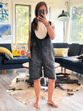 Overall Shorts - med