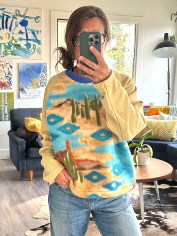 Scrap Sweatshirt - med/Lg
