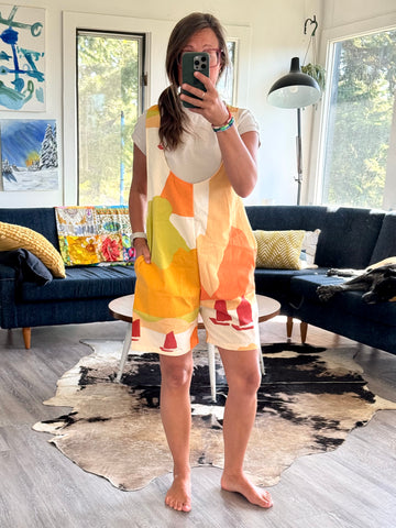 Overall Shorts - small (vintage)