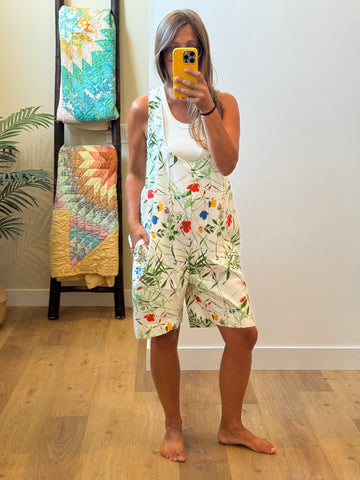 Overall Shorts - med