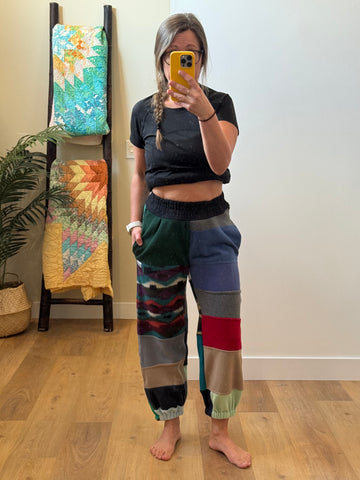 Scrap Fleece Pants - 26” waist