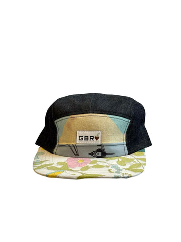 5 panel - dark denim
