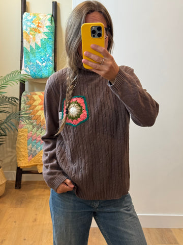Crochet Knit - med/Lg