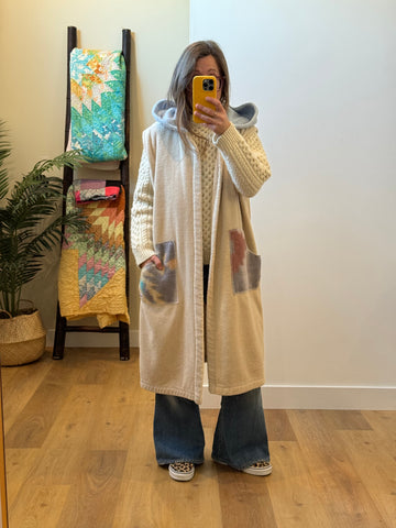 Vest - Lg/XL (hood - fleece)