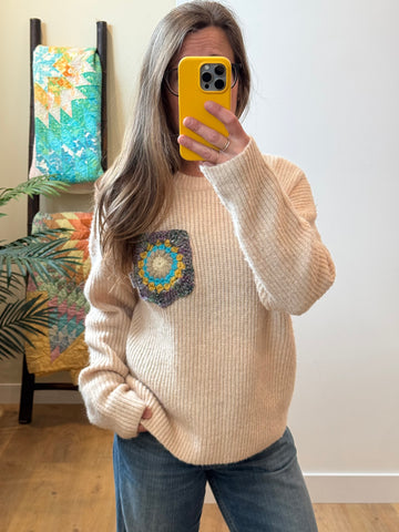 Crochet Knit - med/Lg