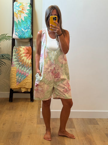 Overall Shorts - med