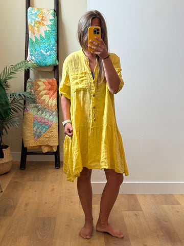Epic Dress - med (linen)
