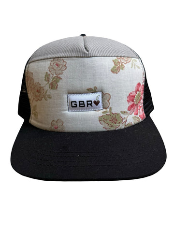 Trucker - black brim/black mesh