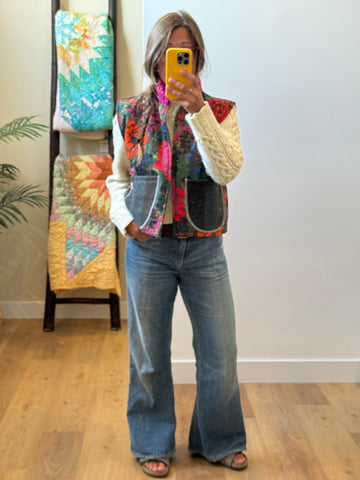 Vest - small (wool collar)