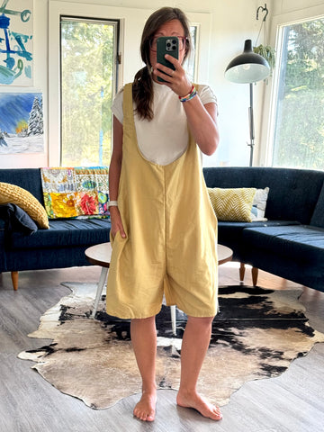 Overall Shorts - Lg/XL