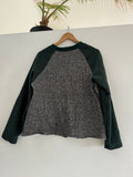 Quilt-Sweatshirt sm/med