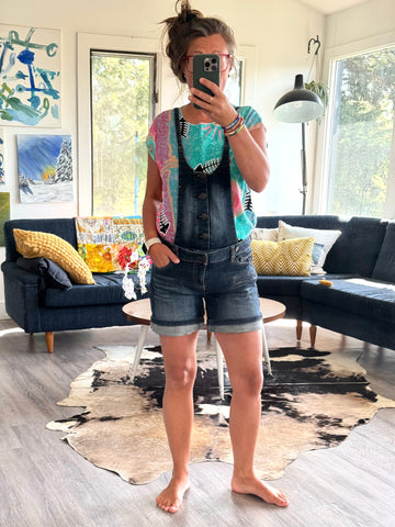 Epic Overalls - size 7 (stretch)