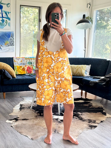 Overall Shorts - med