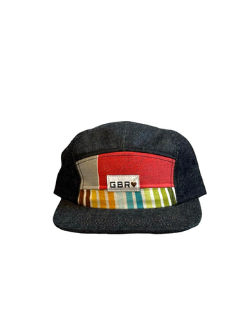 5 panel - dark denim
