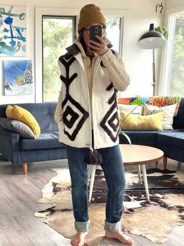 Vest - sm (wool collar)