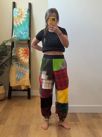 Scrap Fleece Pants - 34” waist