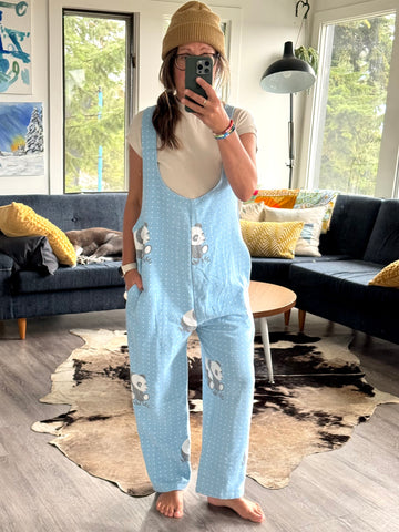 Overalls - small (flannel)