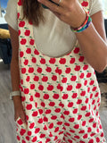 Overall Shorts - med