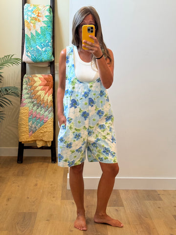 Overall Shorts - med