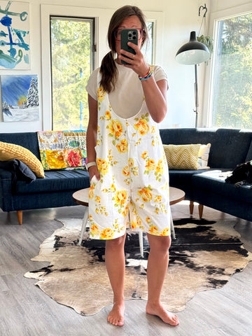 Overall Shorts - med