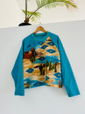 Fleece-Scrap Sweatshirt - Lg/XL