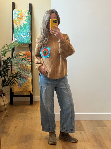 Crochet Knit - med/Lg