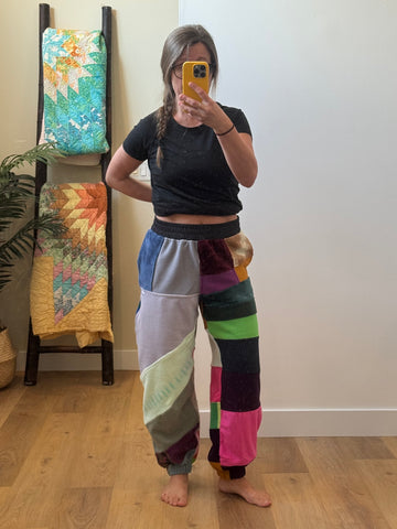 Scrap Fleece Pants - 34” waist