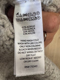 Crochet Knit - Lg/XL (wool blend)