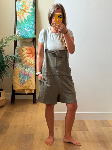 Epic Overall Shorts - fits Lg/XL (NWT)
