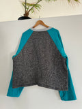 Quilt-Sweatshirt XXL