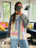 Quilt-Sweatshirt XXL