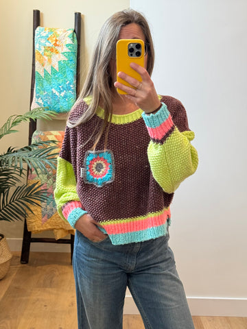 Crochet Knit - Lg