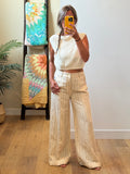 Epic Pant - fit size 6-8 (NWT-linen blend)