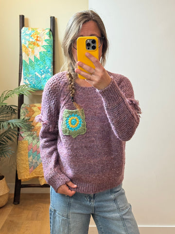 Crochet Knit - xs/sm