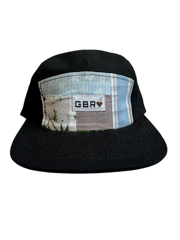 5 panel - black