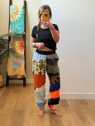 Scrap Fleece Pants - 27” waist