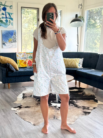 Overall Shorts - med